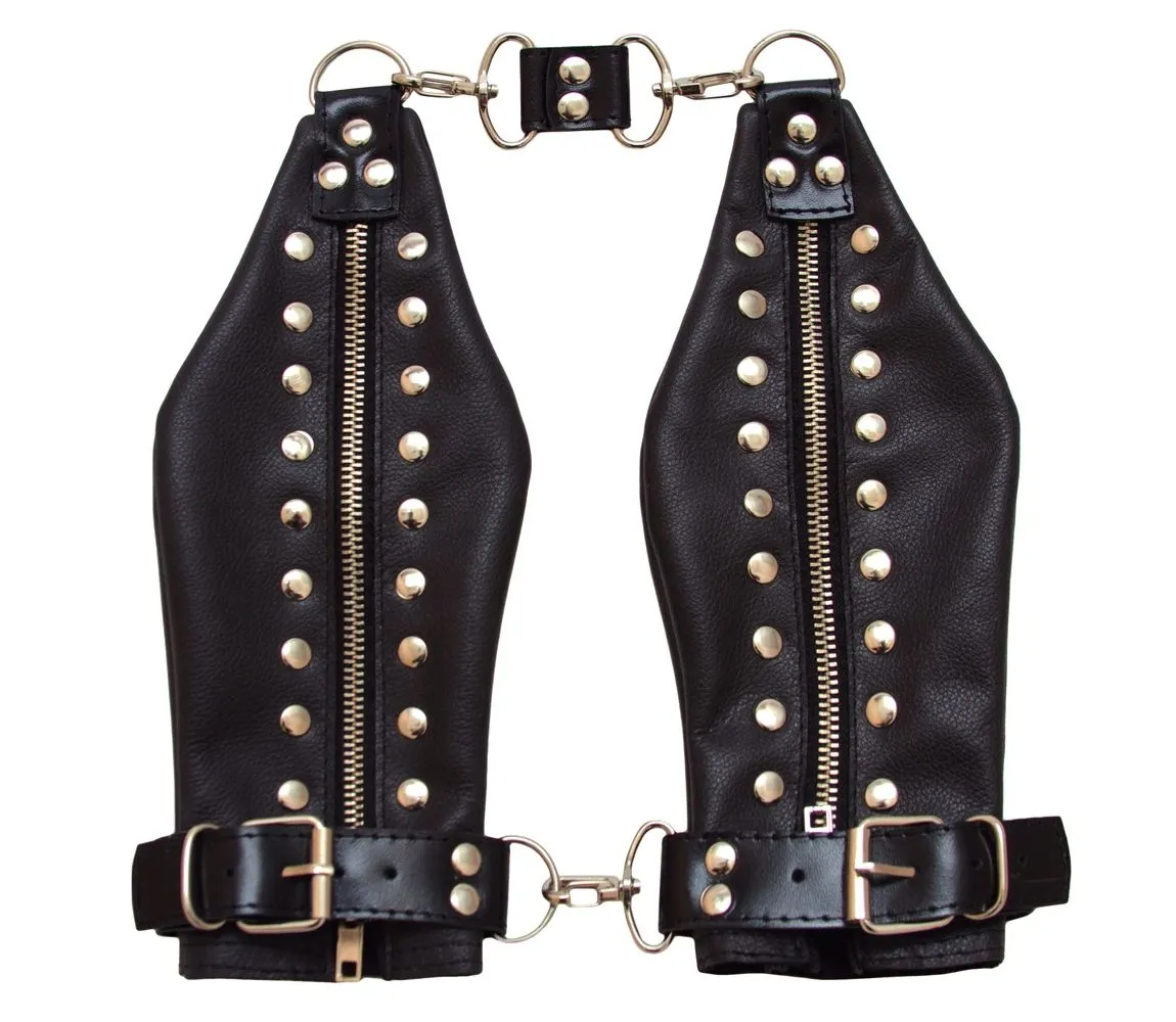 наручники декоративные индиго закрытые, черные в СПб