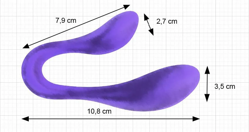 вибратор для пар adrien lastic couple secrets ii с пультом, фиолетовый в СПб