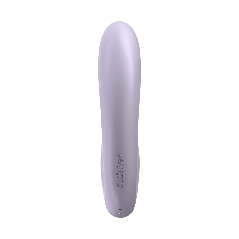 вибратор с вакуумным стимулятором satisfyer sunray с фиксацией формы (лиловый) в СПб