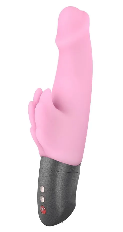 вибратор fun factory wicked wings battery plus, нежно-розовый в СПб