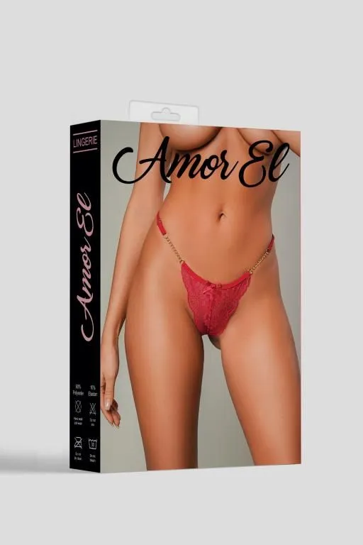 ажурные стринги, красные в СПб