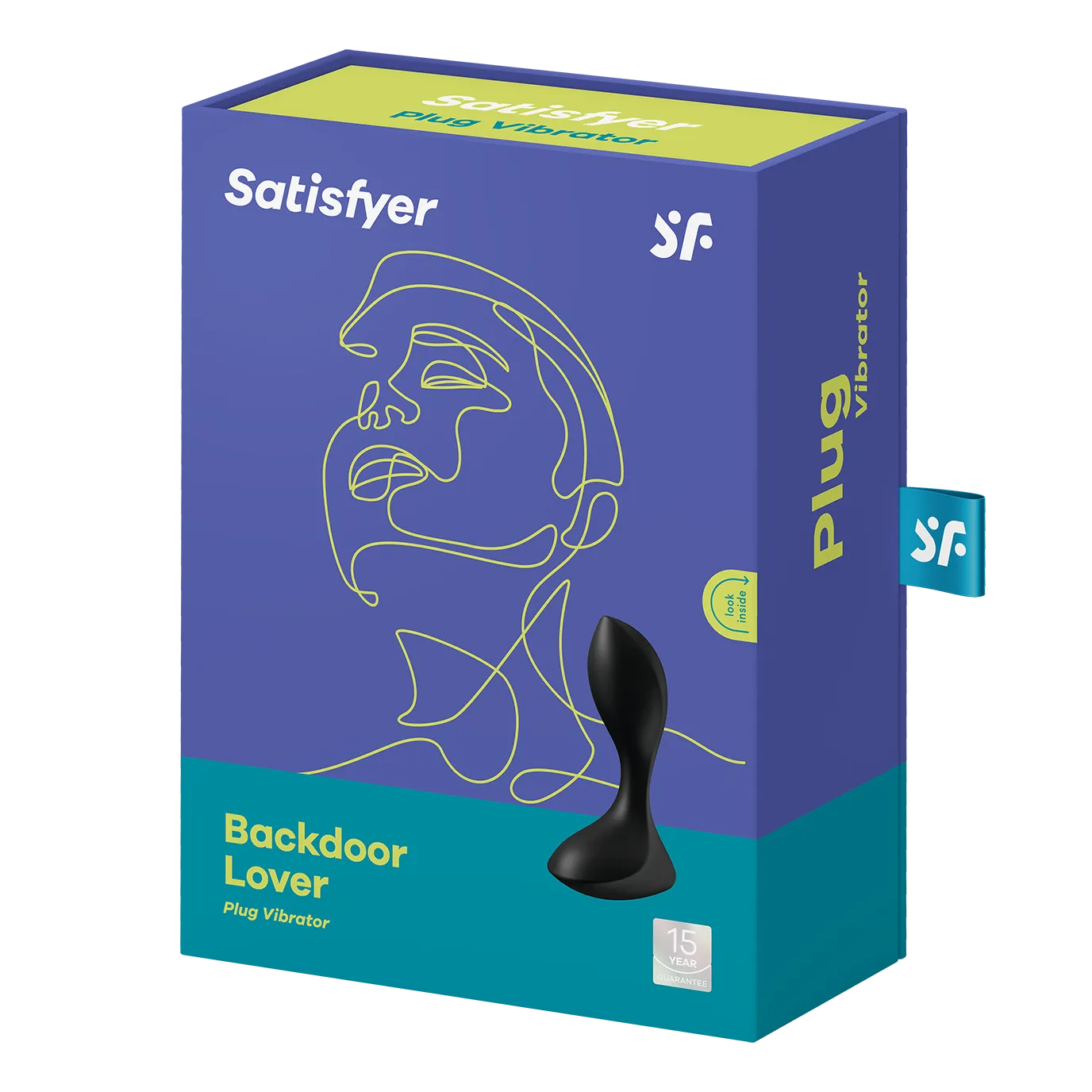 анальная пробка с вибрацией backdoor lover black 004181sa в СПб