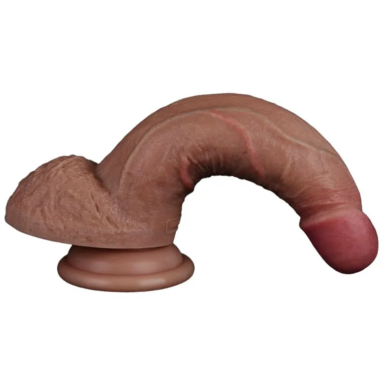 фаллоимитатор реалистичный lovetoy на присоске 18 см, телесный в СПб