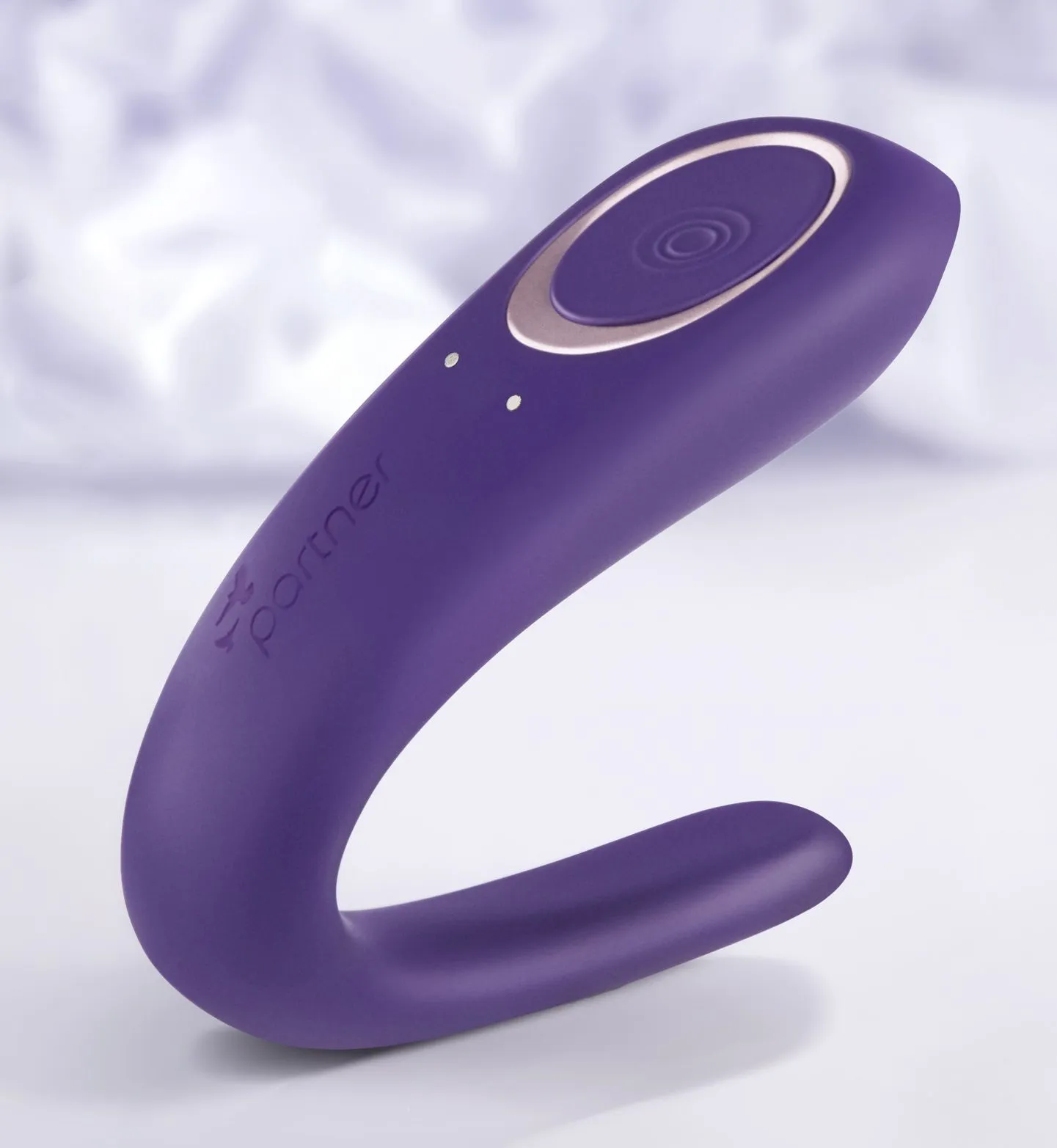 вибратор для пар satisfyer partner, фиолетовый в СПб