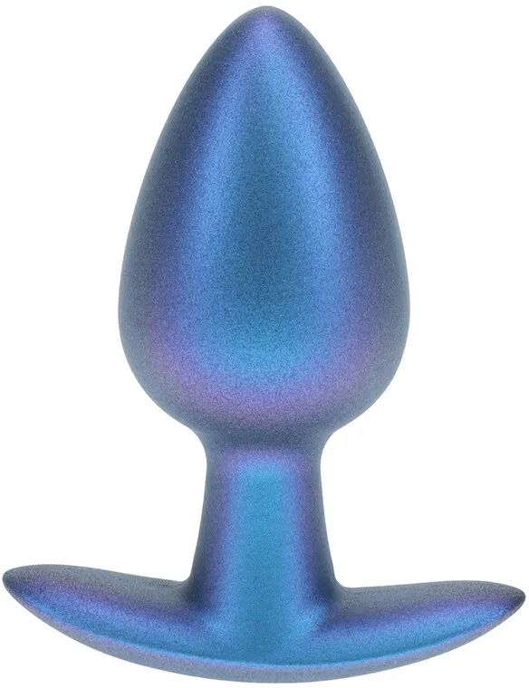 анальная пробка из силикона m - metallic bl в СПб