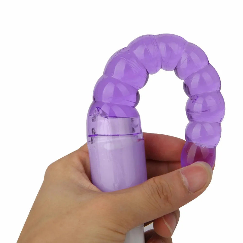 анальный стимулятор с вибрацией фиолетовый размер-s 47014-1-mm в СПб