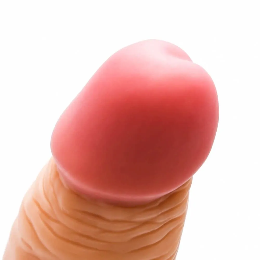 вибратор lovetoy real feel 6.5, телесный в СПб