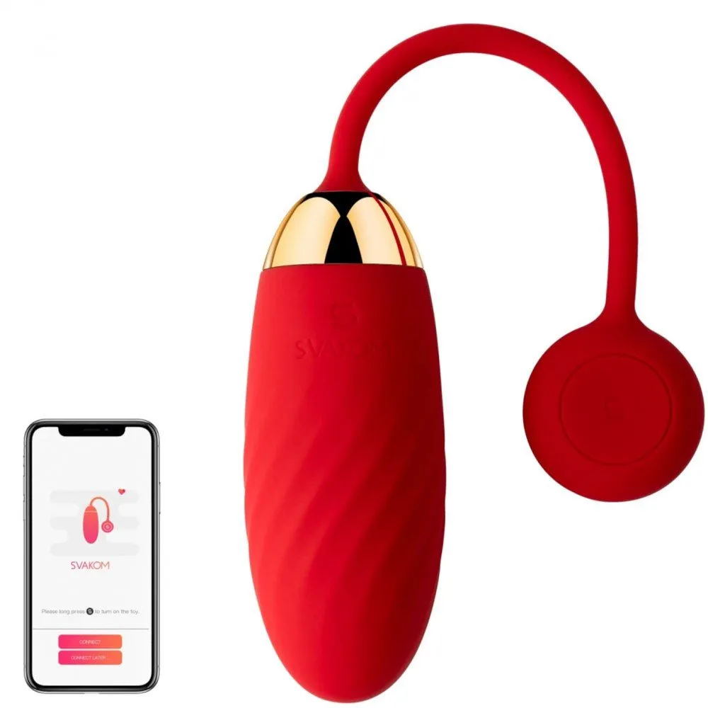 виброяйцо с приложением svakom ella, красное в СПб