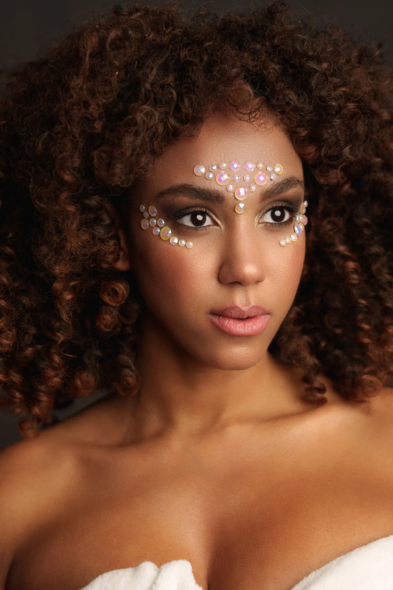 декоративное украшение (камни) на клеевой основе body jewelry stickers - face - glow in the dark - o в СПб