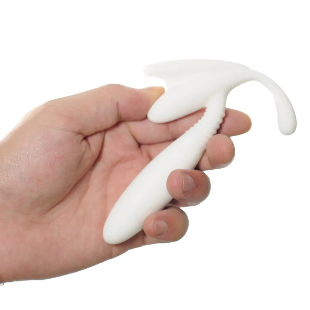 стимулятор простаты lovetoy anal pleasure, белый в СПб