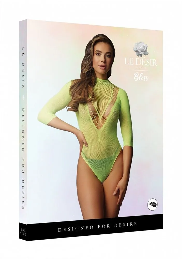 Эротическое боди с рукавами 3/4 в СПб