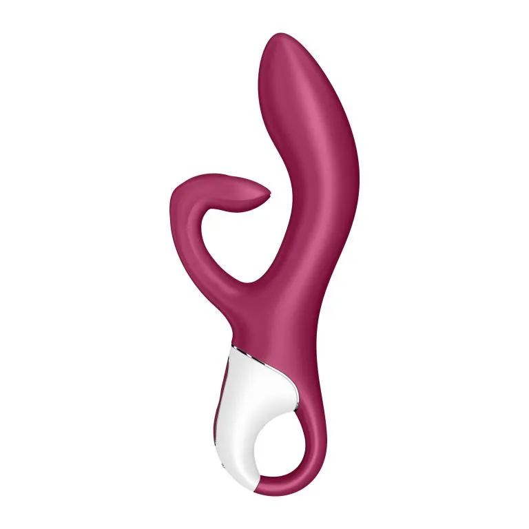 вибратор-кролик satisfyer embrace me (ягодный) в СПб