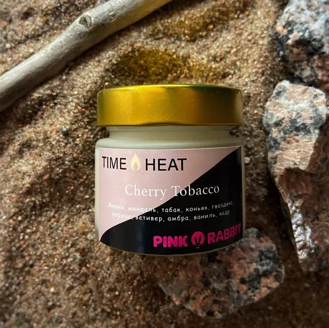 свеча ароматическая time heat "вишневый табак" в СПб
