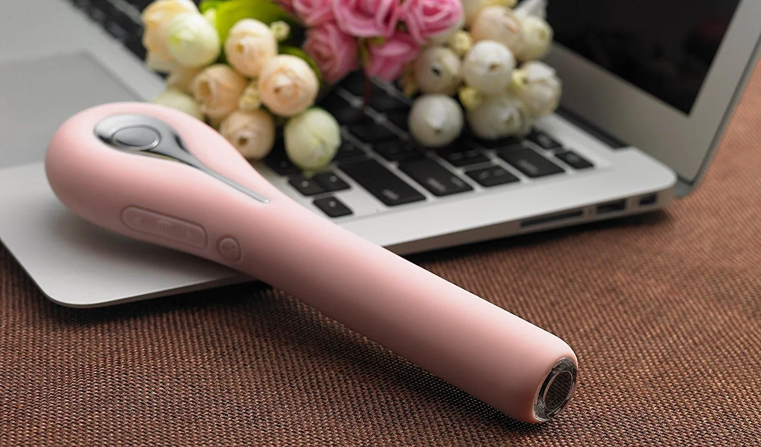 вибратор svakom siime eye с камерой, розовый в СПб