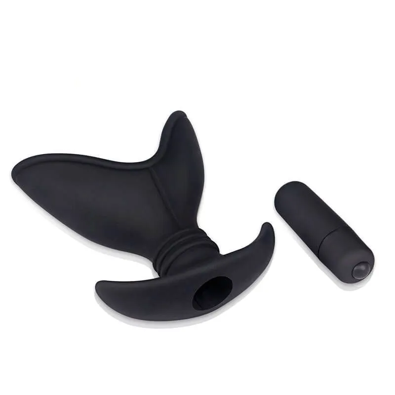 стимулятор с вибрацией lovetoy booty blaster, чёрный в СПб