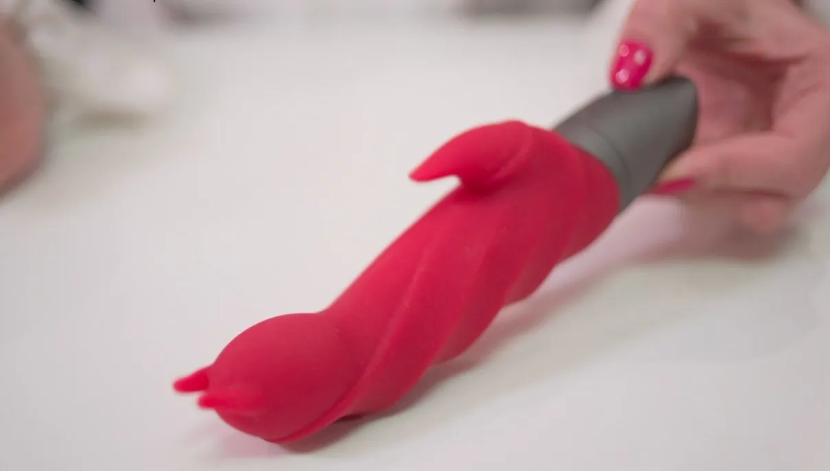 вибратор fun factory darling devil battery plus, малиновый в СПб