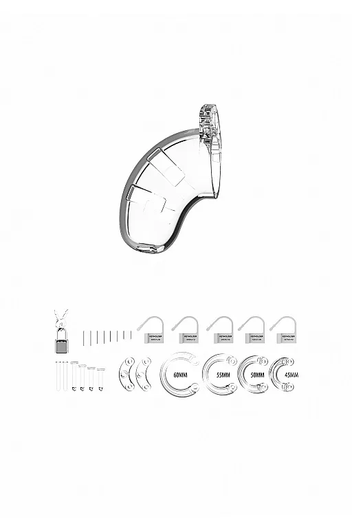 мужской пояс верности cock cage model 13 chastity 2.5" в СПб