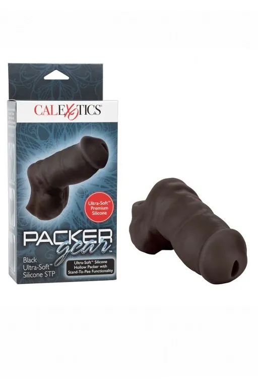 Силиконовый фаллоимитатор для ношения Packer Gear 7 с функцией "мочеиспускания стоя"