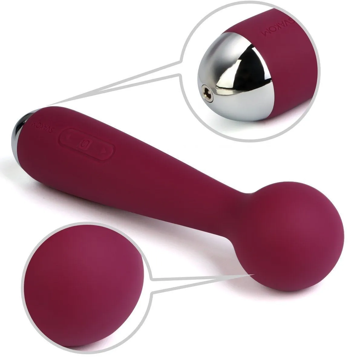 универсальный массажер svakom mini emma, фиолетовый в СПб