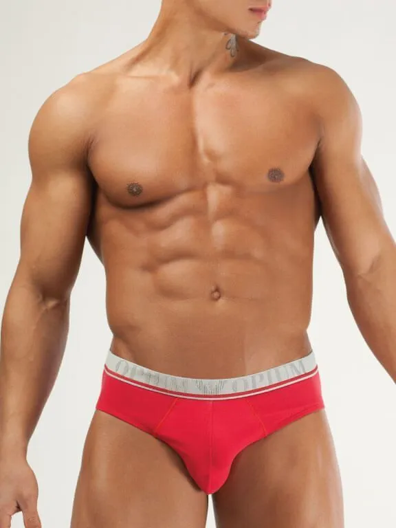 Эротическое трусы мужские брифы opium r84, красные в СПб