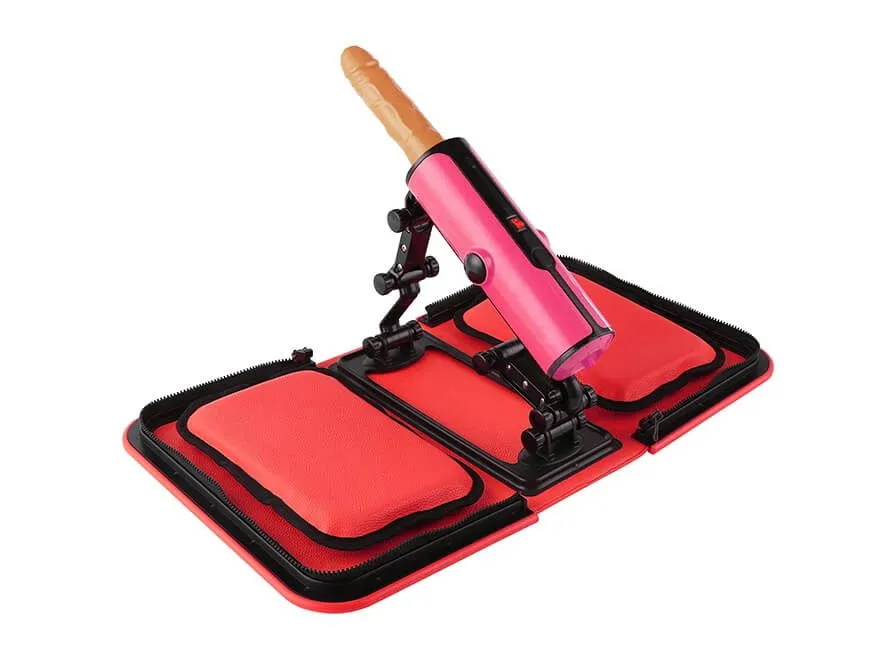 секс-машина в сумке pinkrabbit 310-x5, красная в СПб