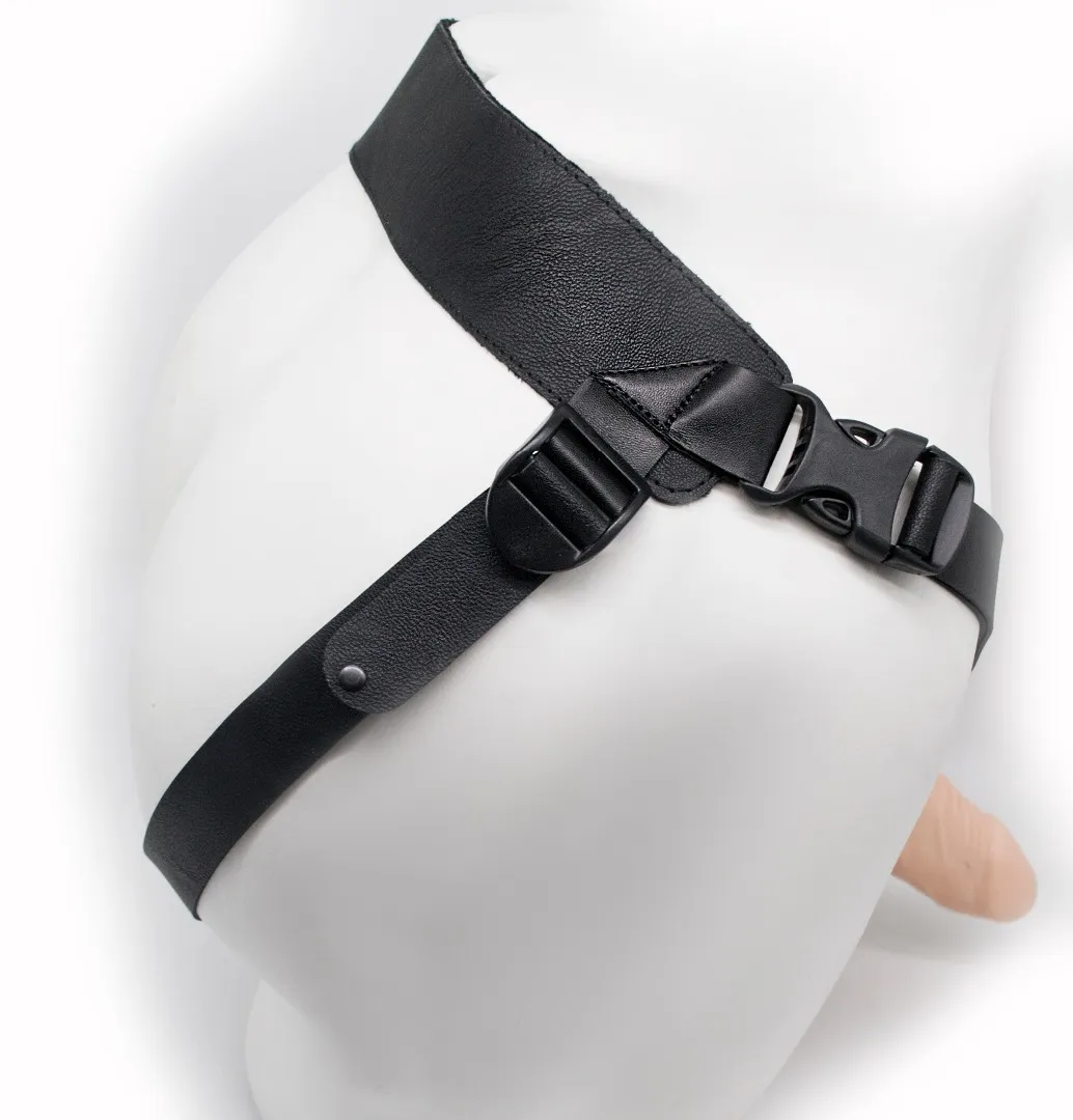 фаллоимитатор поясной пустотелый с бандажом 7422/3ru в СПб