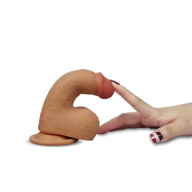 вибратор с мошонкой lovetoy gabe, телесный в СПб