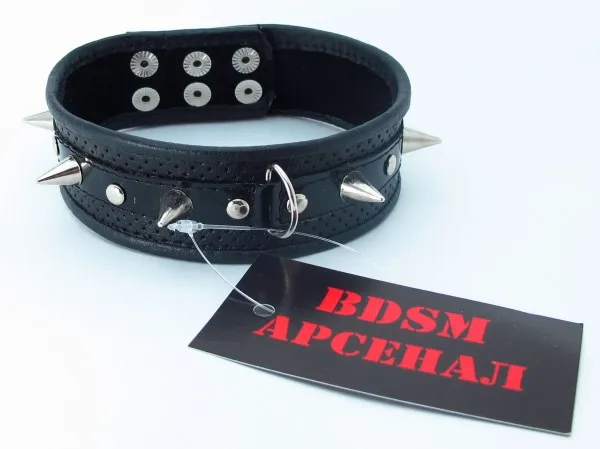 ошейник с толстыми шипами 55014ars в СПб