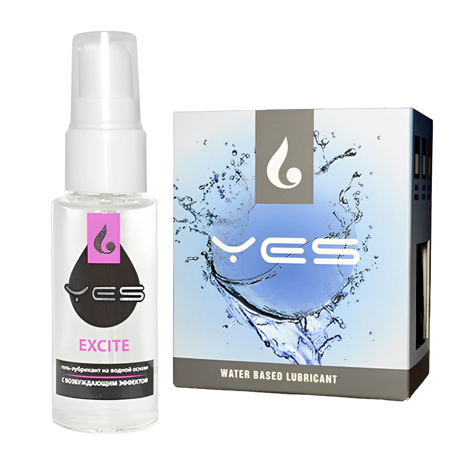 гель-лубрикант yes excite с возбуждающим эффектом, 30 мл в СПб