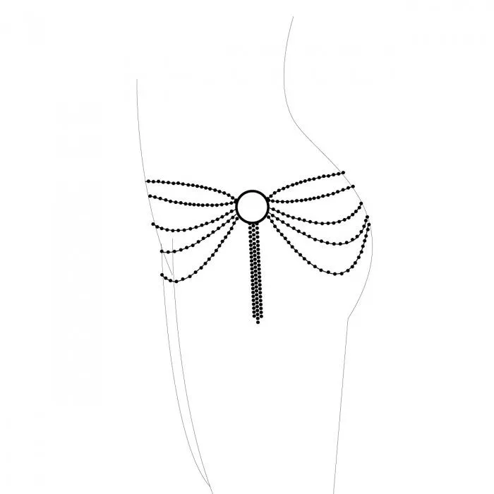 цепь на талию bijoux indiscrets magnifique waist chain, золотистая в СПб