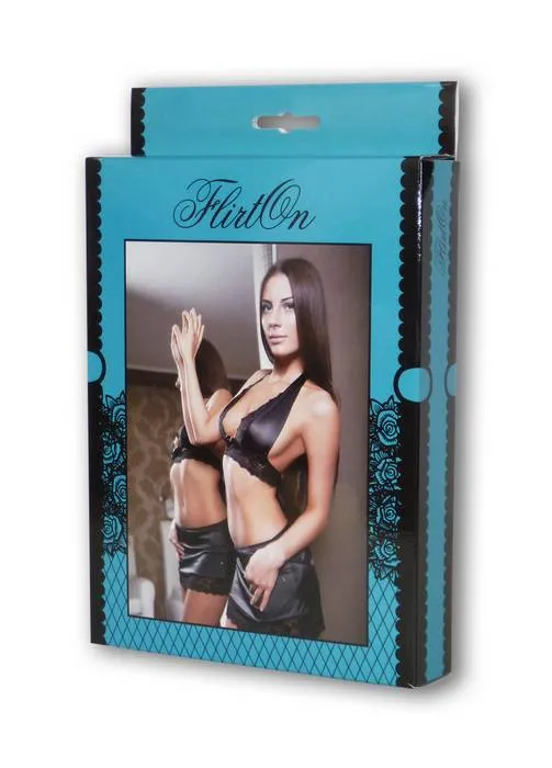 Эротическое комплект anigue flirton, черный (46-48) в СПб