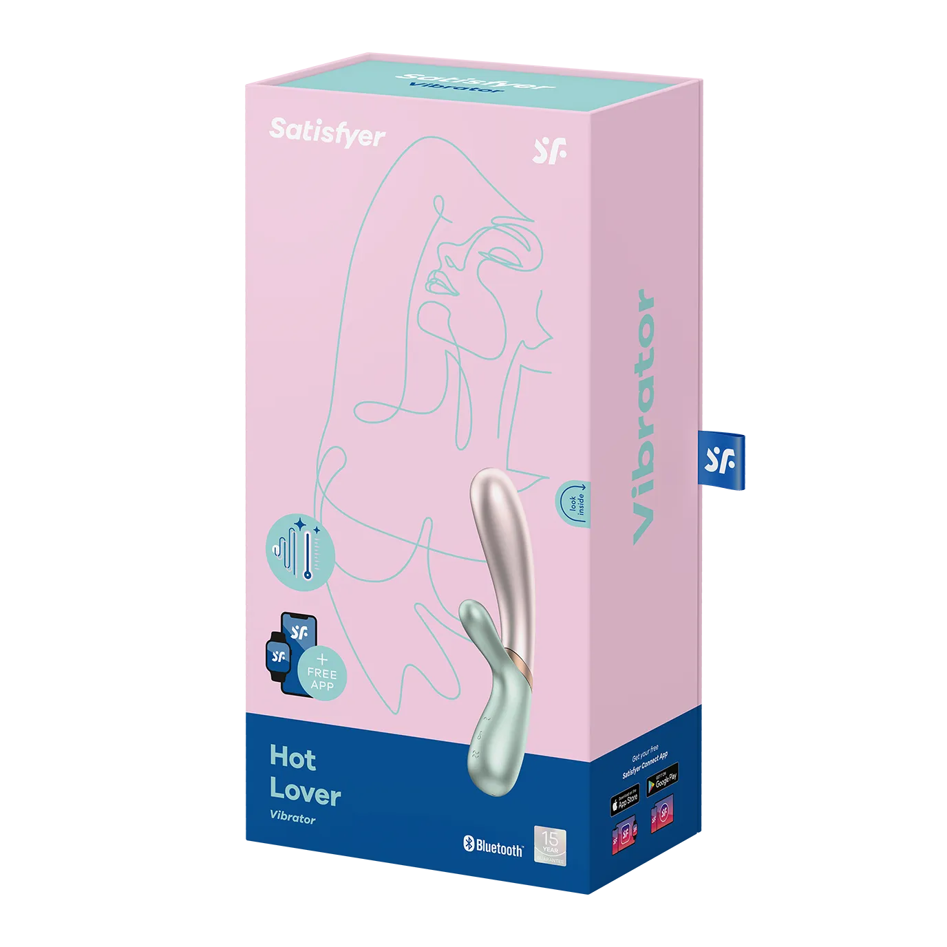 вибратор satisfyer hot lover connect app green 002507sa в СПб