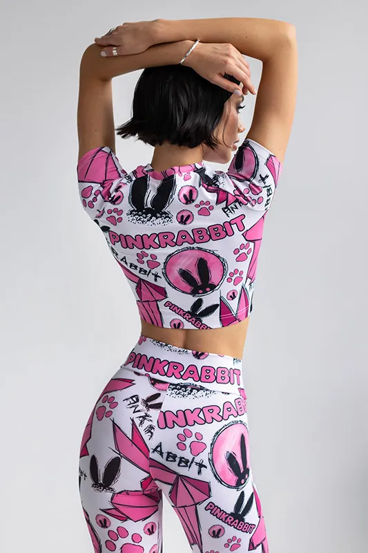 Кроп-топ PinkRabbit White