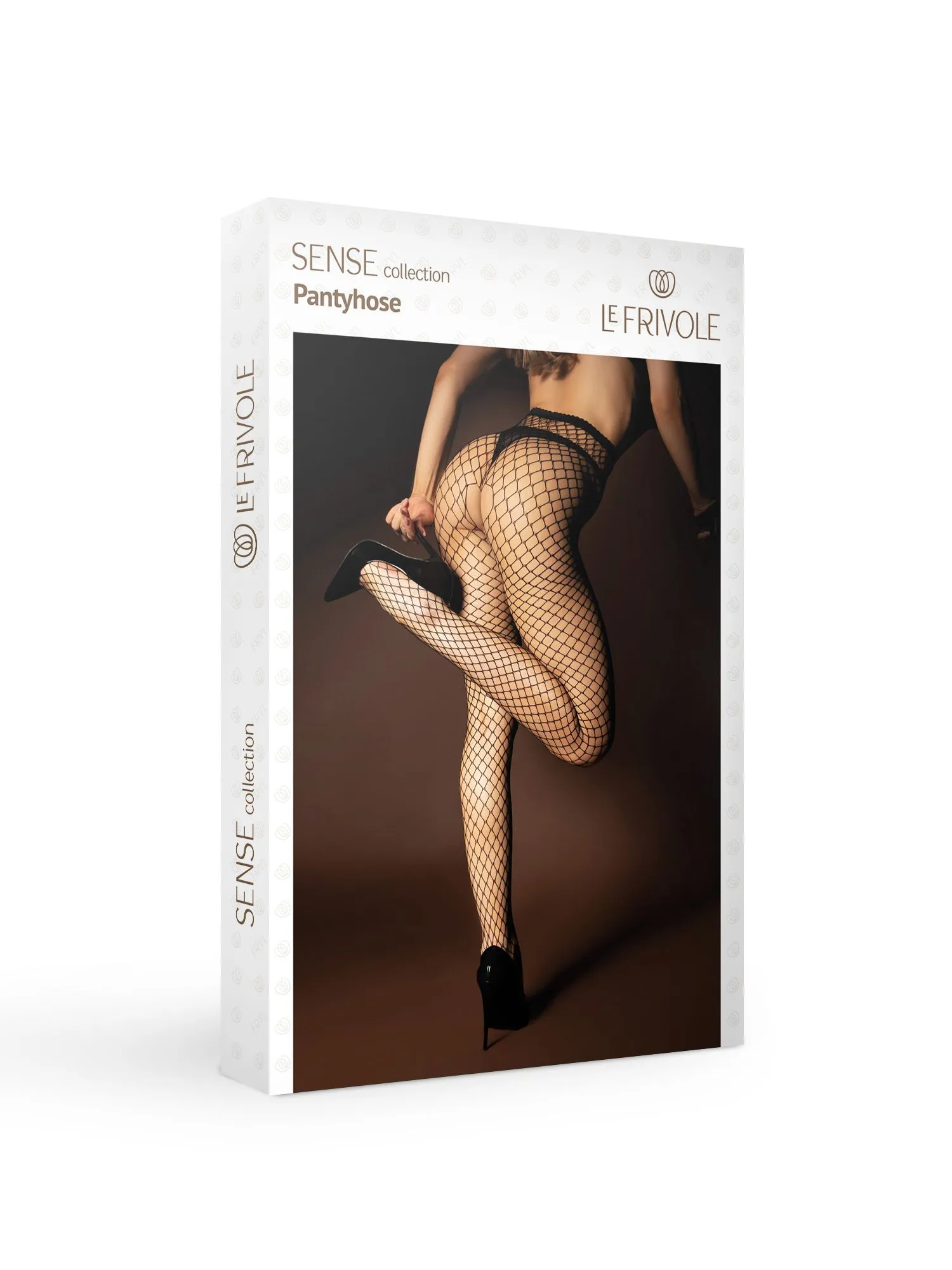 Эротическое черные колготки в сетку среднего размера и доступом в СПб