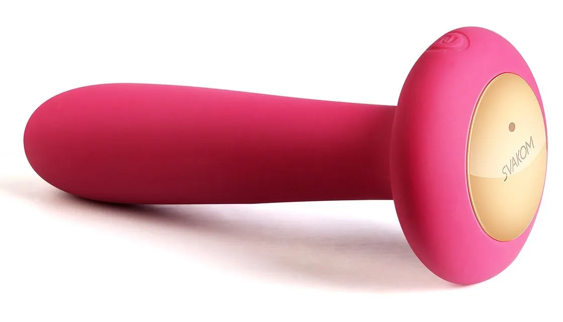 вибростимулятор с подогревом svakom primo, розовый в СПб