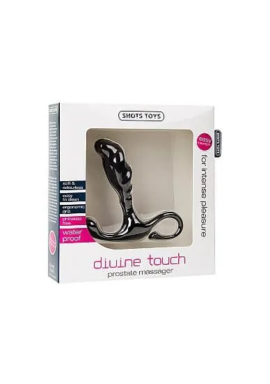 стимулятор простаты shots media divine touch, черный в СПб