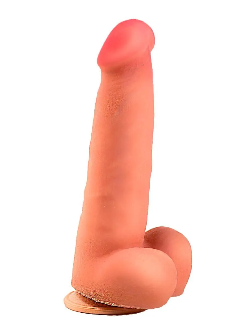 фаллоимитатор на присоске lovetoy неоскин, телесный в СПб