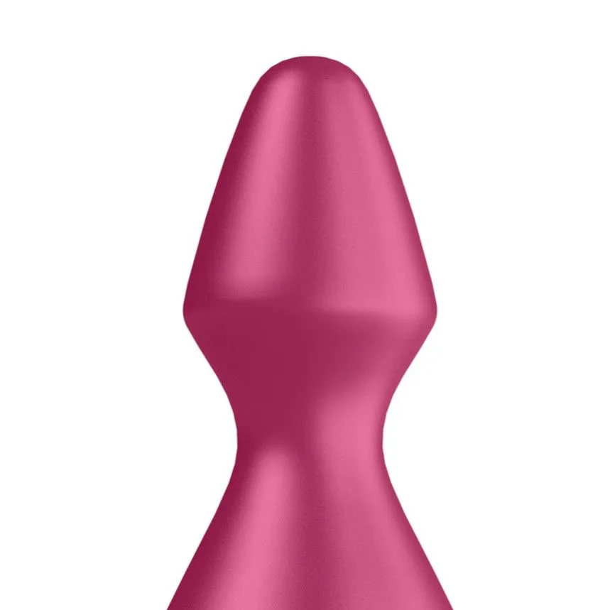 пробка анальная с вибрацией satisfyer lolli plug 1, красная в СПб