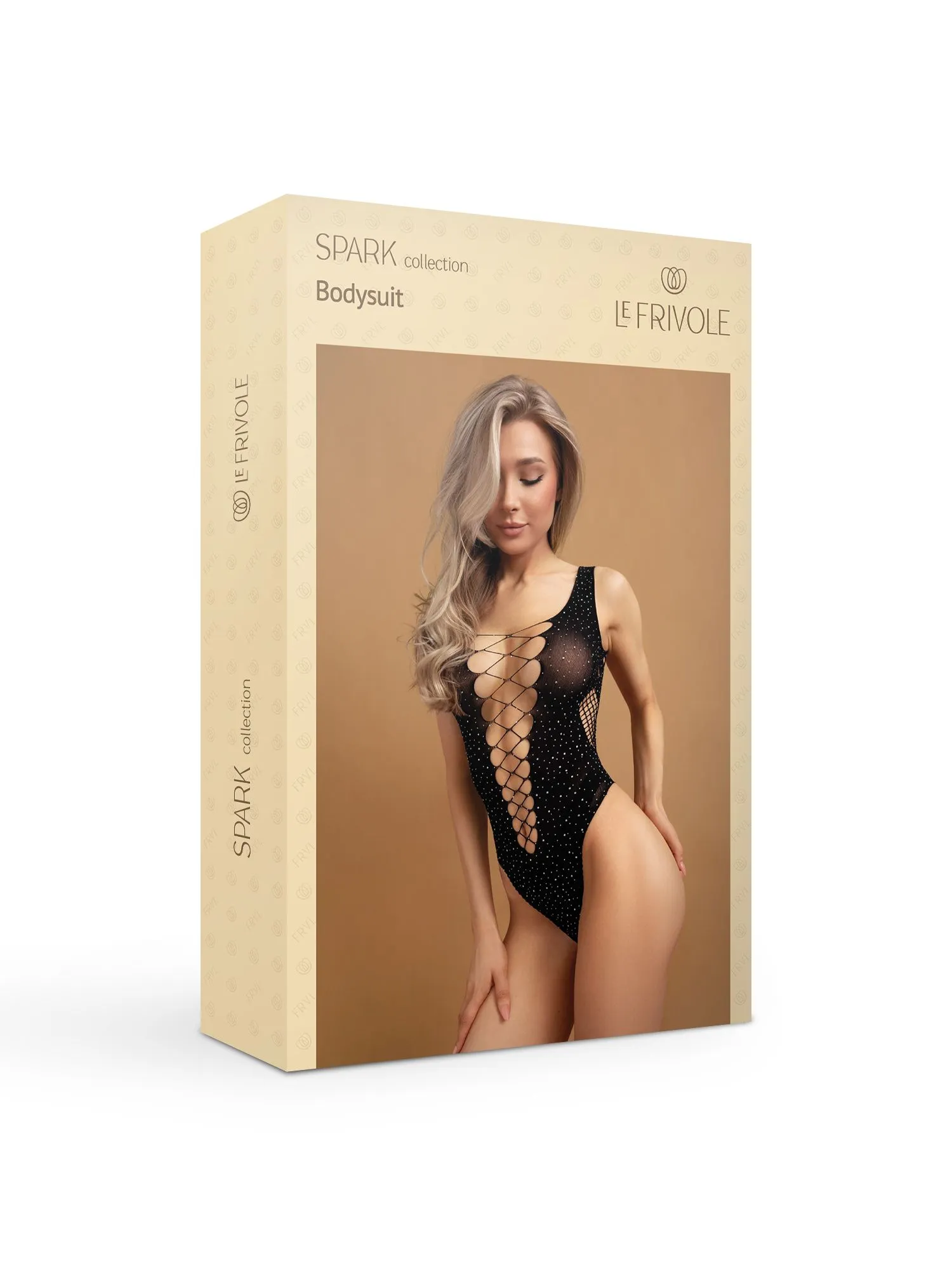 Эротическое черное боди с вырезами на животе искрящееся старазами в СПб