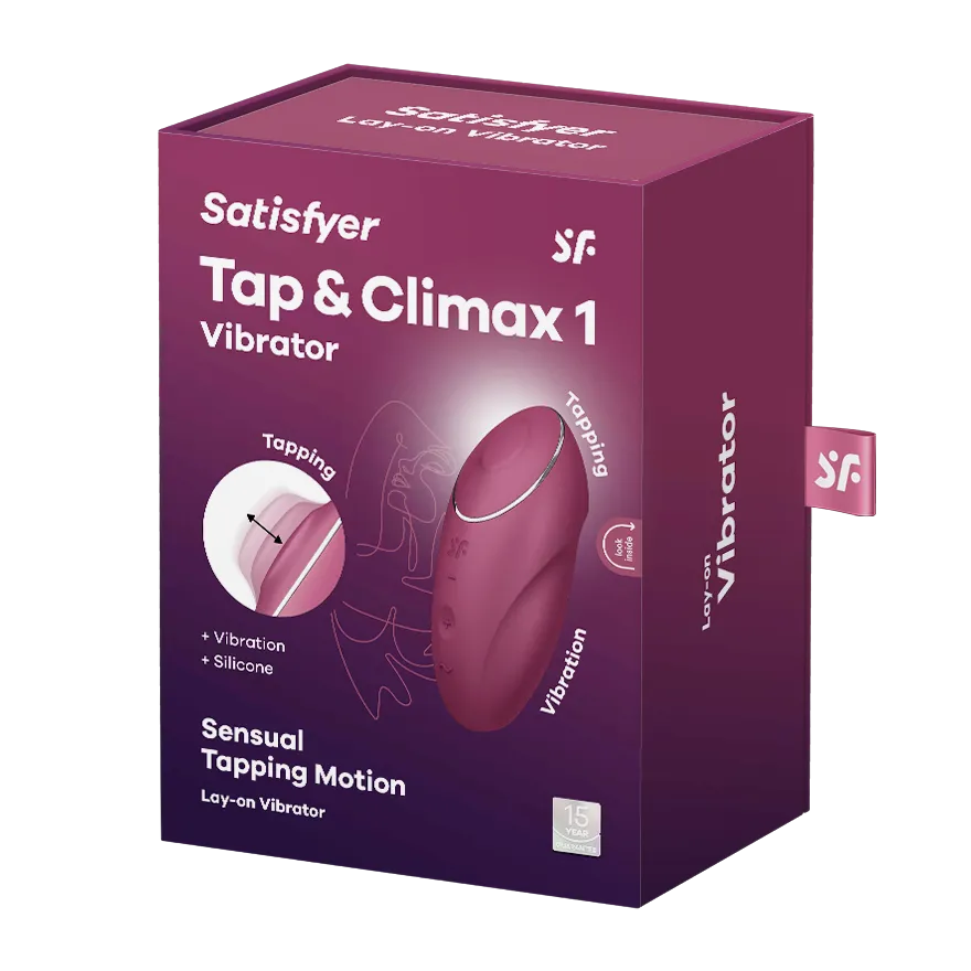 пульсирующий массажер satisfyer tap&climax 1 red 046006sa в СПб