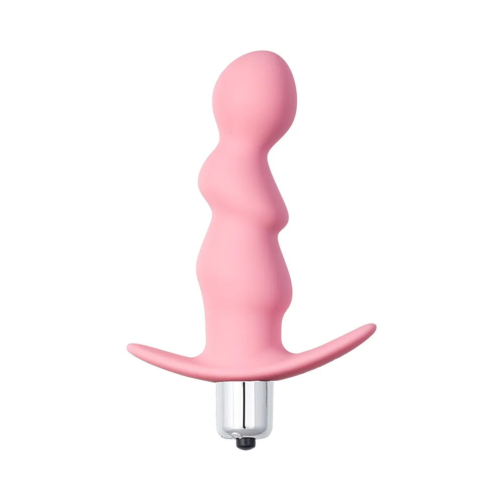 анальная пробка с вибрацией spiral anal plug pink (батарейки ааа) 5008-01lola в СПб