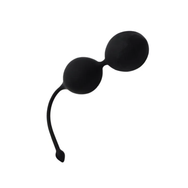 шарики вагинальные lovetoy iwhizz luna, черные в СПб