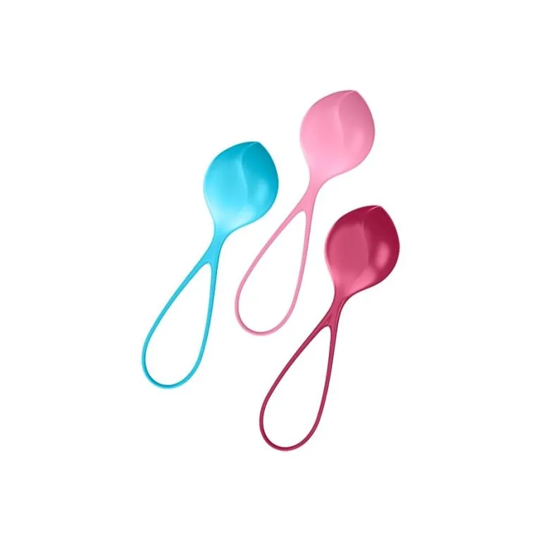 классические одинарные вагинальные шарики satisfyer balls в СПб