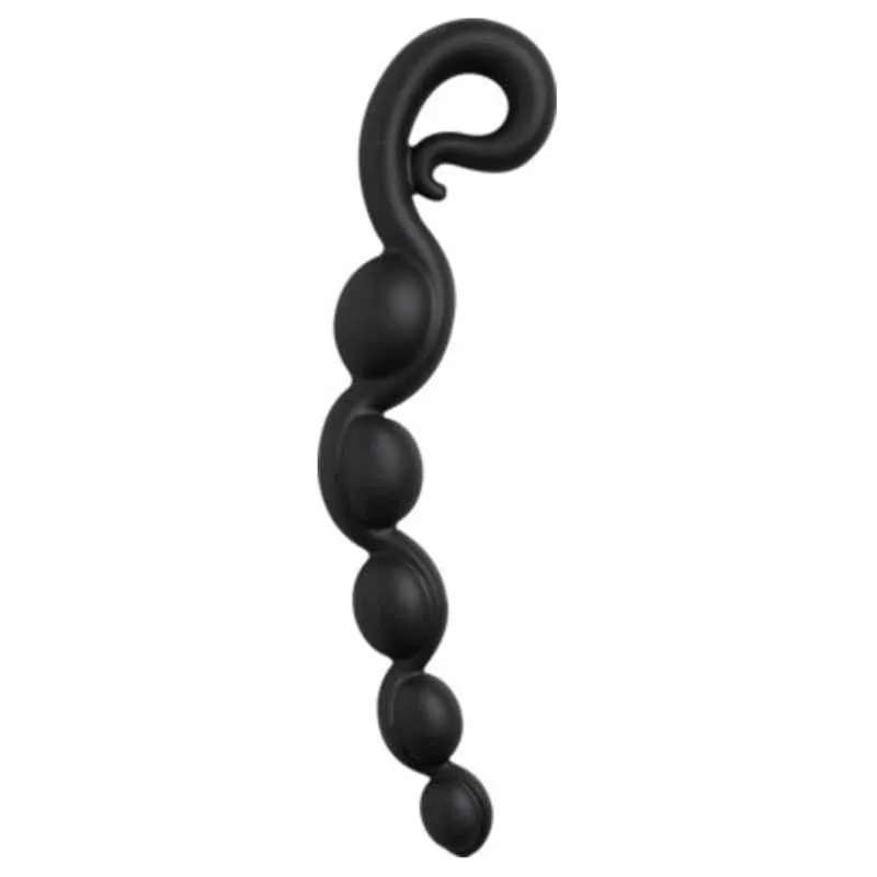 анальная цепочка fun factory bendybeads, чёрная в СПб