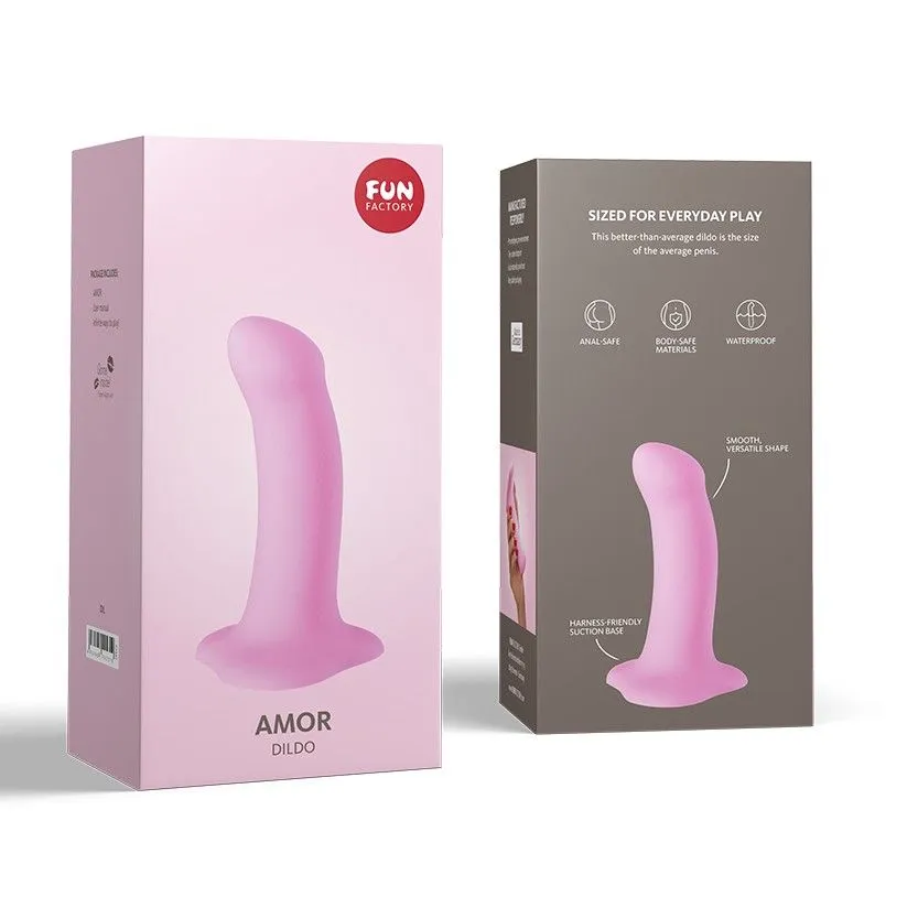 фаллоимитатор fun factory amor, розовый в СПб