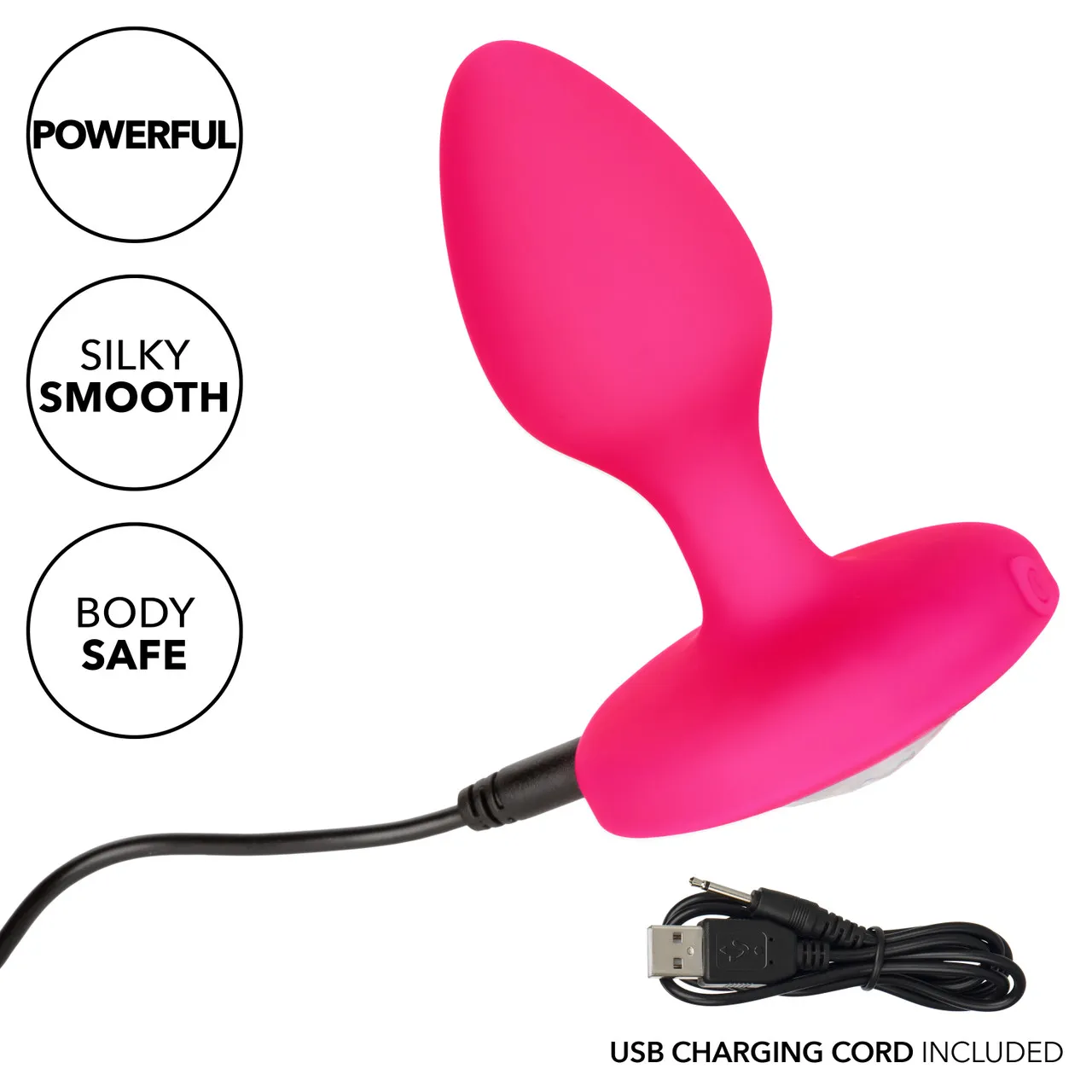 перезаряжаемая анальная вибропробка cheeky gems medium rechargeable vibrating probe в СПб