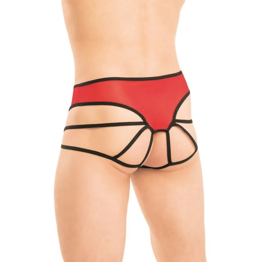 Эротическое трусы мужские flirton, красные в СПб