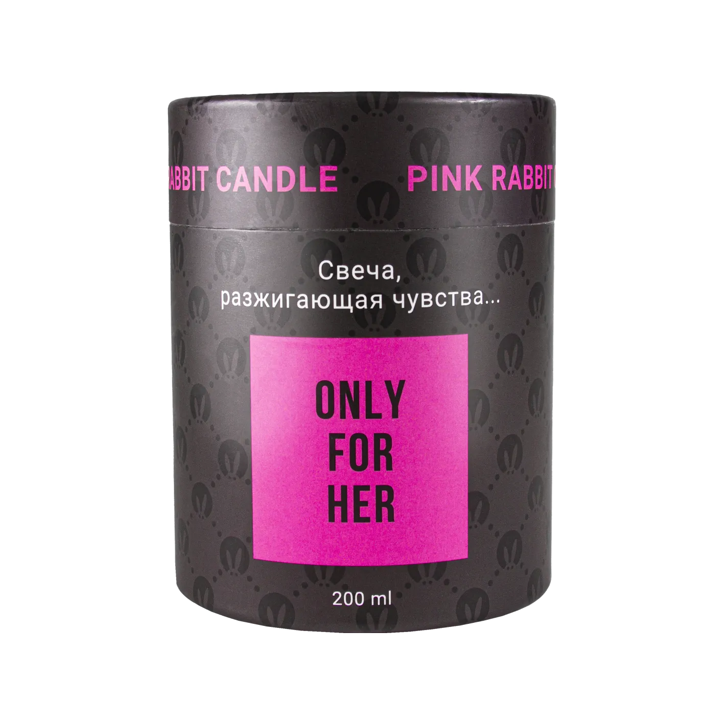 свеча pink rabbit в стакане only for her в СПб