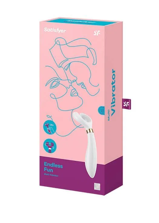 cтимулятор satisfyer endless fun, белый в СПб