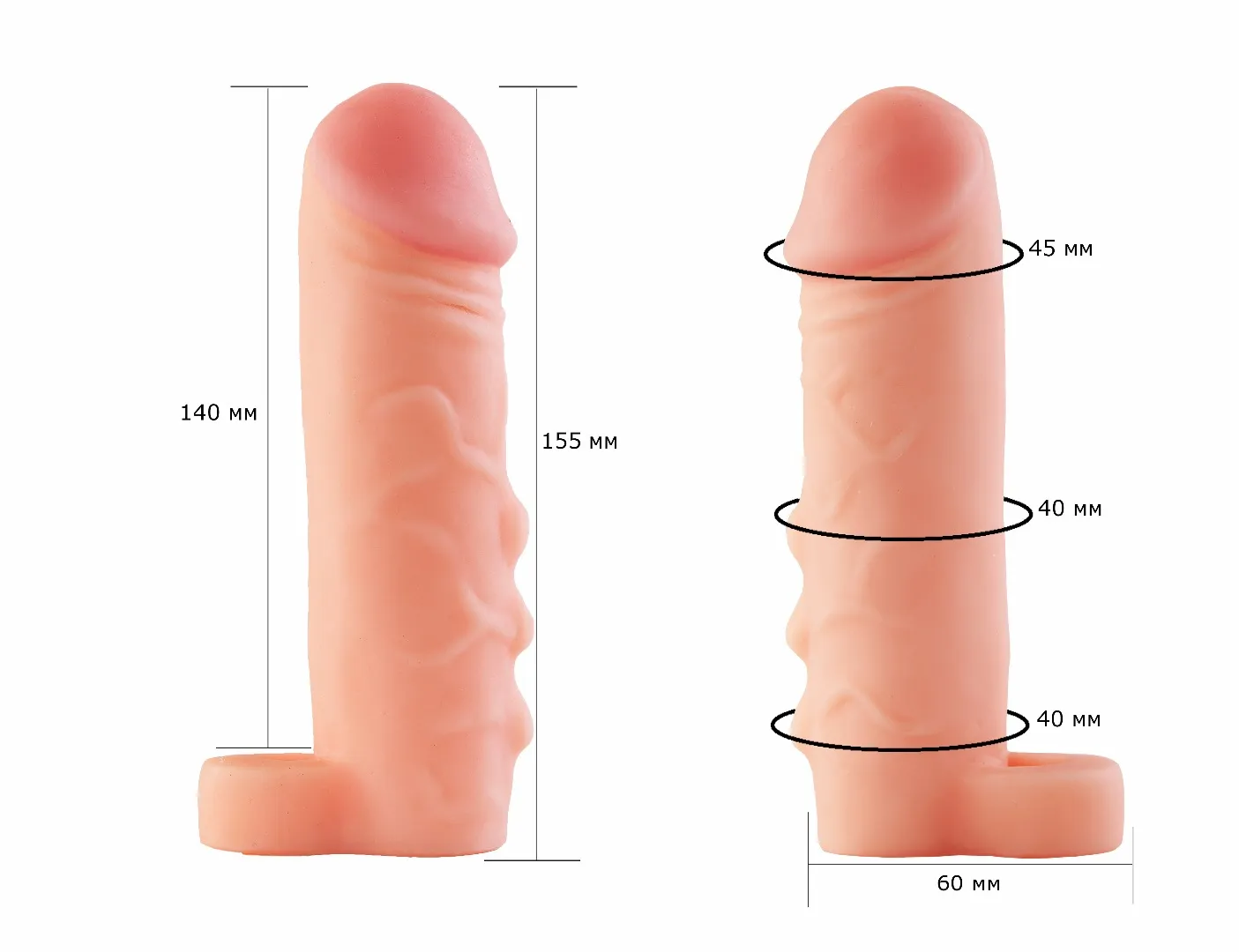 фаллоудлинитель с кольцом cock next 692203ru в СПб